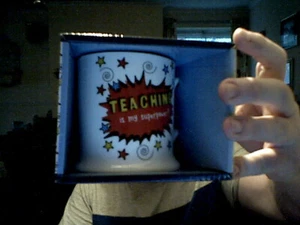 SUPER TEACHER MUG & BOX BIRTHDAY  END OF YEAR GIFT  FREE UK POST - Picture 1 of 1