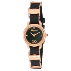 Salvatore Ferragamo Varina SFHT01522 Black Women's Watch New + Box & Paper's - Picture 1 of 5