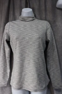 Kyodan Women's Gray Long Sleeve Turtle Mock Neck Size Petite Small - Picture 1 of 4