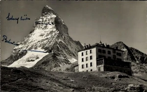 Ak Zermatt Kanton Wallis Schweiz, Matterhorn, Berghotel... - 4939696 - Bild 1 von 2