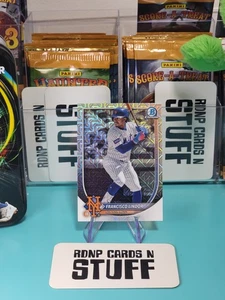 2025 Bowman Chrome- Francisco Lindor #59 Mojo Refractor - Picture 1 of 2