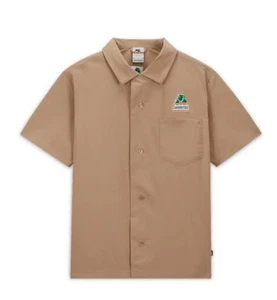 Nike SB x Jarritos Bowling Button Up Shirt Khaki (DV9077-247) Größe L - Bild 1 von 4