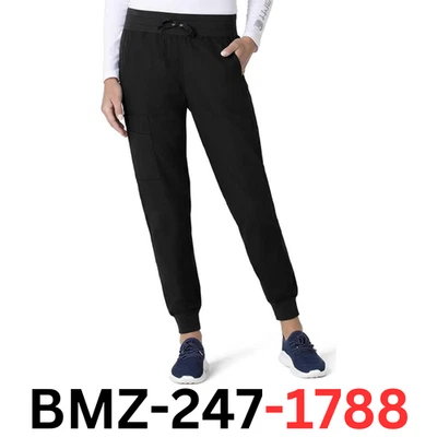 Pantalón Médico Carhartt C51113 Para Mujer Force Ajuste Moderno Jogger X-Small Pequeño Negro Foto 1 de 4