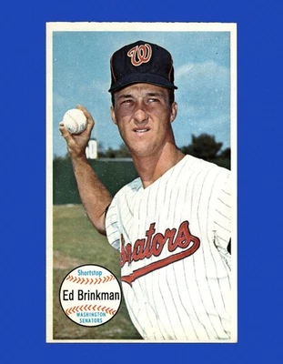 1964 Topps Giant Set-Break #27 Eddie Brinkman como nuevo *GMCARDS* Foto 1 de 2