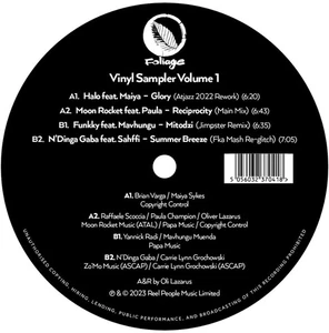Various Artists Foliage Records: Vinyl Sampler Volume 1 (Vinyl) 12" EP - Picture 1 of 1