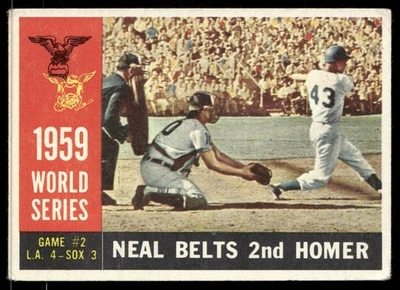 1960 Topps #386 World Series Game #2 - Image 1 of 2