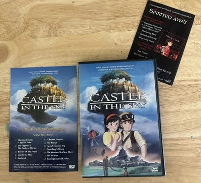 Castle in the Sky (DVD) Studio Ghibli Disney Japan Animation Hayao Miyazaki - Image 1 of 4