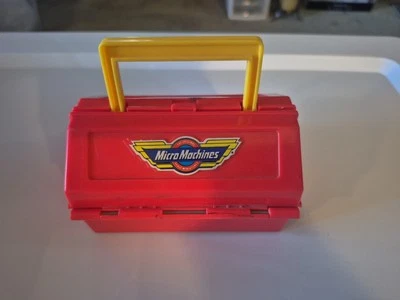 Vintage Galoob Micro Machines Super City Playset Fold Out Toolbox 1990 Read Desc - Image 1 of 4