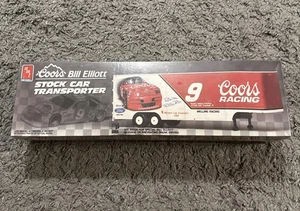 AMT ERTL 6019 Coors Bill Elliott Stock Car Transporter TRAILER 1/25 New Sealed - Picture 1 of 5
