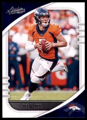 2020 Panini Absolute Drew Lock #45 Denver Broncos Football Card NFL Sports - Image 1 of 2