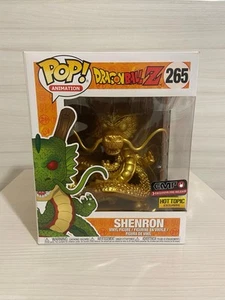 Funko Pop Dragon Shenron 256 Gold 6” Hot Topic Exclusive - Foto 1 di 6
