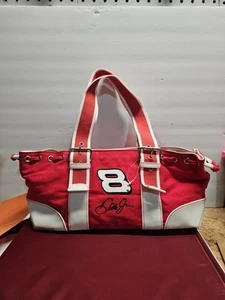 Dale Earnhardt Jr Purse Women's Red White Hand Bag Nascar Car Racing (JA) - Picture 1 of 14
