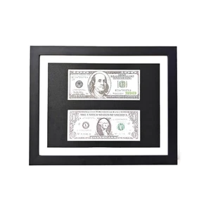 Dollarscheinrahmen Schattenkasten, Dollarscheinhalter, Geldrahmen, 9,8" x 12" Geldschein Ho... - Bild 1 von 7