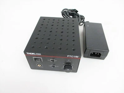 THORLABS PTC1/M TEMPERATURE CONTROLLED BREADBOARD 101.6 x 127.0 mm & DS12 PS - Image 1 of 4