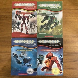 Bionicle Adventures #1 - #4 von Greg Farshtey - 4 Taschenbücher Kinderbuch - Bild 1 von 10