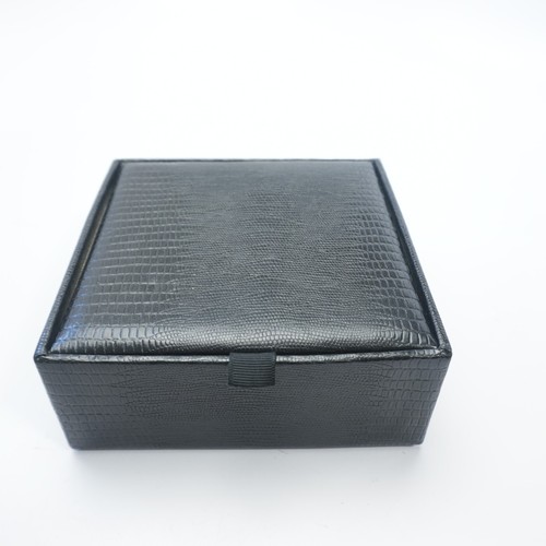 CHANEL PORTAGIOIE VALLETTO ECOPELLE NERO CON INTERNO IN VELLUTO Cassetto