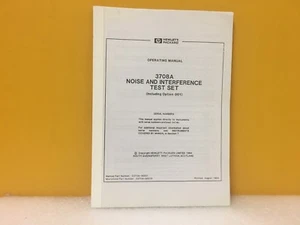HP / Agilent 03708-90001 3708A Noise + Interference Test Set - Picture 1 of 1