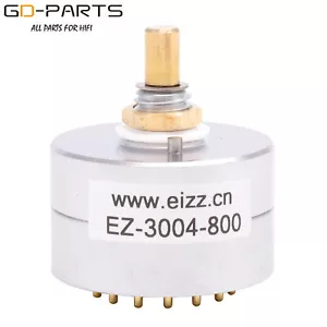 EIZZ 4 Input 1 Output Audio Signal Sources Selector Switch 4 Poles 3 Positions - Picture 1 of 10
