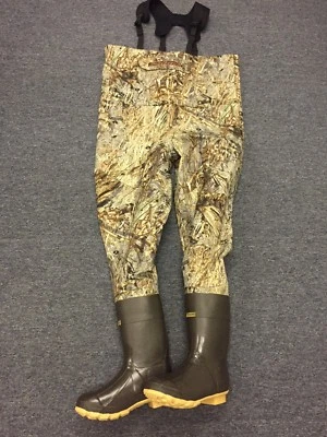 NEW Kobuk Men's Duckblind Premium Breathable Hunting Wader Lug Boots Size 13R - Image 1 of 4