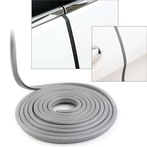 4M Universal Car Rubber Seal Trim Molding Strip Door Edge Lock Protector Grey - Picture 1 of 12