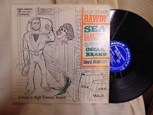 BAWDY SEA SHANTIES AUDIO FIDELITY LP OSCAR BRAND - Imagen 1 de 2