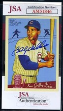 Billy Williams JSA Coa Signed 2008 Upper Deck Goudey Autograph