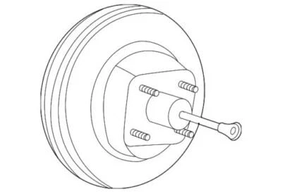 Amplificador de freno eléctrico genuino Ford Lincoln 2006-2008 F-150 Mark LT 8L3Z-2005-B Foto 1 de 2