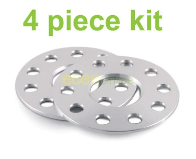 4pc 5mm Hubcentric Wheel Spacers | 5x112 | 66.6 / 66.56 Bore | for Mercedes Audi - Image 1 of 3