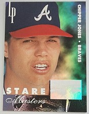 1996 Leaf Preferred Stare Masters #1 Chipper Jones Holo #d /2500 Atlanta Braves
