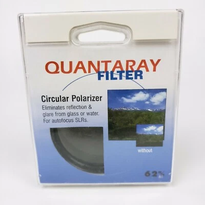 Quantaray Circular Polarizer 62 mm Filter Japan - Image 1 of 3