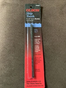 Olson 44800 5" 130 mm glattes Ende Dekupiersägeblätter Nr. 7 11,5TPI - Bild 1 von 2