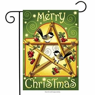 Jeremiah Junction - Bandera de jardín - "Garbanzos de Navidad" Foto 1 de 2