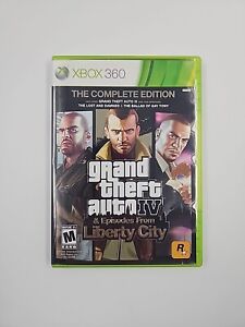 Grand Theft Auto IV Complete Edition Xbox 360 Complete CIB + Map
