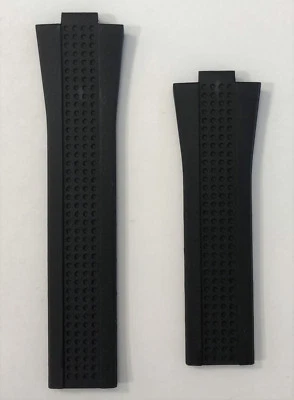 Оригинальный черный резиновый ремешок с штифтами MIDO Ocean Star модель M002617A - Изображение 1 из 2