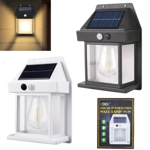IP65 Waterproof Solar Tungsten Wall Lamp Motion Sensor Outdoor Garden Lamp - Picture 1 of 8