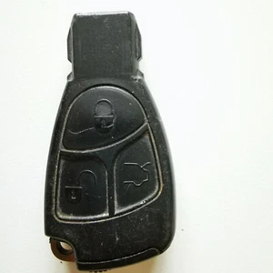 Original OEM Mercedes 3 Tasten Fernbedienung Alarm Fob, Marquardt 3312, getestet #15 - Bild 1 von 4