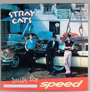 STRAY CATS Built For Speed 1982 LP Vinyl Record COMPILATION Album EX/EX ST-17070 - Picture 1 of 5