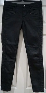 BELSTAFF Charcoal Grey Black Cotton Blend Skinny Leg Jeans Trousers Pants Sz:28 - Picture 1 of 8