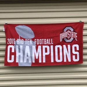 Ohio State Buckeyes 2019 Big Ten Championship Celebration Towel, Program Issued - Picture 1 of 7