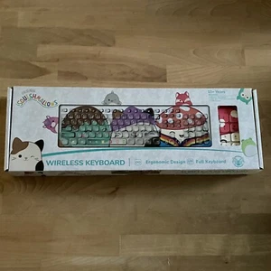 Culturefly Jazwares Squishmallows Wireless Ergonomic Design Full Keyboard New - Picture 1 of 3