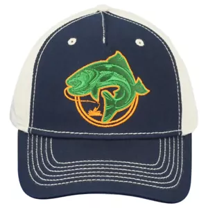 Fish Fishing Bass Snapback Adjustable Outdoor Camping Two Colors Adults Hat Cap - Picture 1 of 4