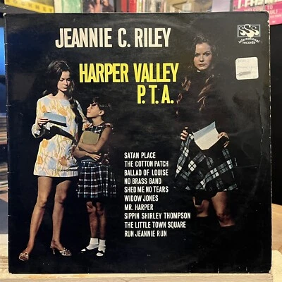 [COUNTRY/POP]~VG+ LP~JEANNIE C. RILEY~Harper Valley P.T.A.~[1971~SSS]~UK Import - Image 1 of 4