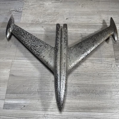 Olds Cromo Capucha Ornamento 25616 Cohete 1956 Oldsmobile Super 88 GM OEM ¡LEER! Foto 1 de 4