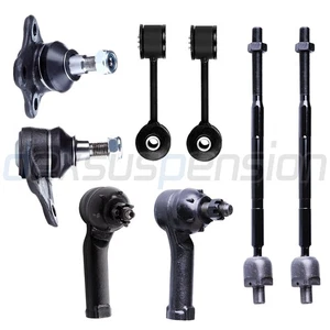 8x Fits 2001-2004 Volkswagen Jetta Front Lower Ball Joints Sway Bar Tie Rod End - Picture 1 of 11