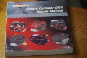 NEW IN WRAP BRIGGS & STRATTON Single Cylinder OHV Repair Manual OEM #272147 - Picture 1 of 3