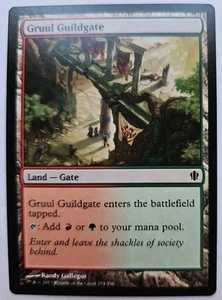 MTG Magic The Gathering Card Gruul Guildgate Land Gate Commander 2013 - Picture 1 of 2