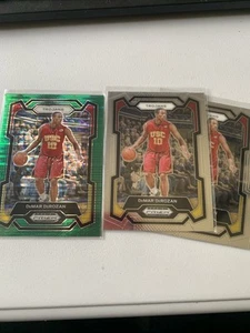 2024-25 Prizm Draft Picks NBA Demar Derozan Green Pulsar #’d 18/25 SSP Kings - Picture 1 of 5