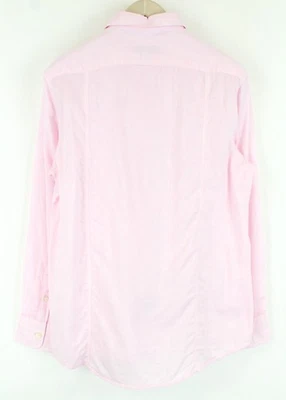 HARMONT & BLAINE Men Shirt L Pink Pure Cotton Pocketed Long Sleeved Button-Up * - Image 1 of 4
