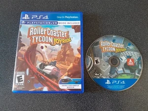 Rollercoaster Tycoon Joyride 2018 PS4 PlayStation 4 Classic On Rails Shooter - Picture 1 of 2