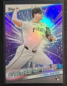 2024 Topps Paul Skenes ESTRELLAS DE LA MLB SMLB-64 Piratas - Imagen 1 de 2